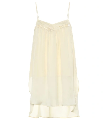 Shop Arje The Koko Silk Camisole In Yellow