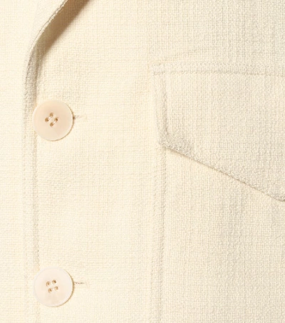 Shop Tibi Wool-blend Coat In White