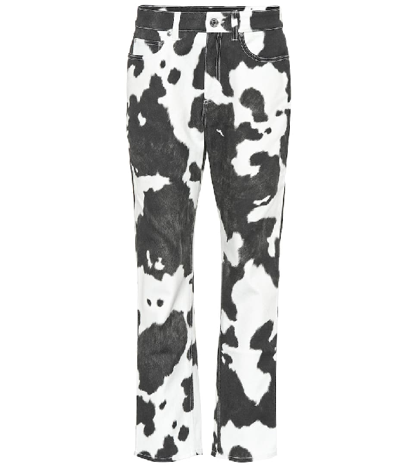 cow print jeans mens