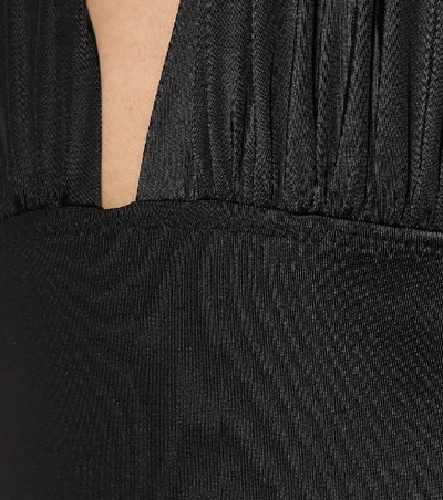 Shop Norma Kamali Mio Swimsuit In Black