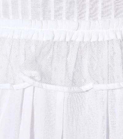 Shop Mcq By Alexander Mcqueen Cotton Dress In White