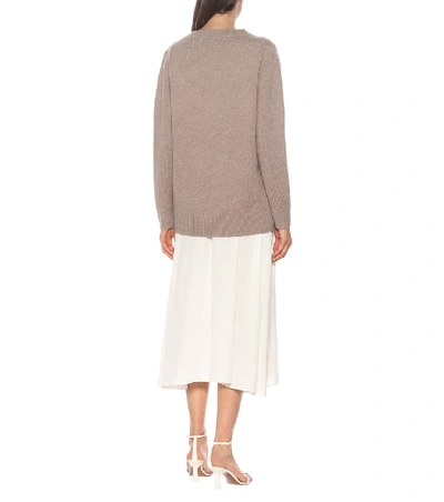 Shop Co Wool And Cashmere Sweater In Neutrals