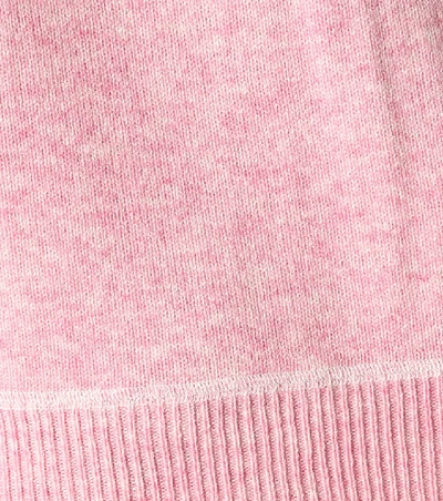 Shop Ganni Wool-blend Sweater In Pink