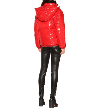 Shop Givenchy Puffer Jacket In Red