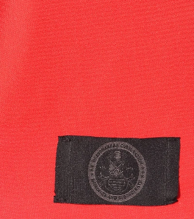 Shop Vetements Wool-twill Blazer In Red