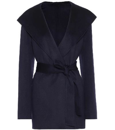 Shop Joseph Lima Wool And Cashmere Jacket In Blue