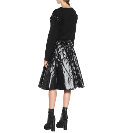 Shop Moncler Genius 6 Moncler Noir Kei Ninomiya Quilted Skirt In Black