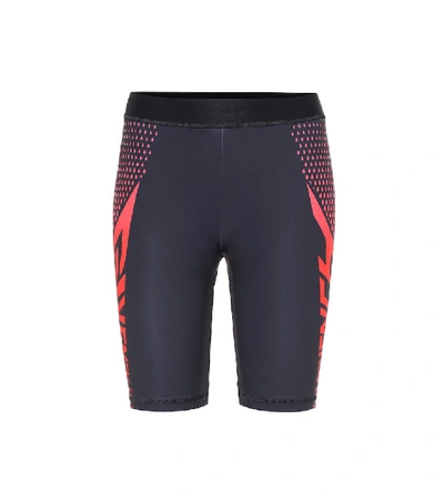 Shop Givenchy Technical Stretch Shorts In Black