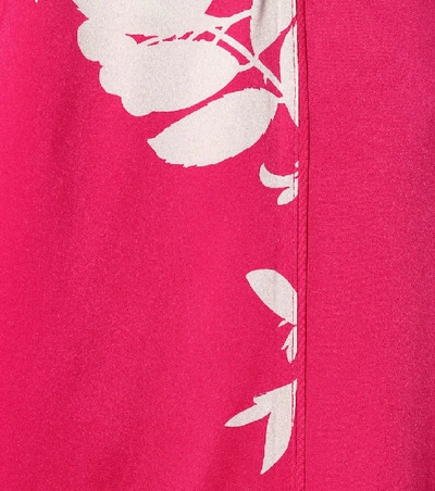 Shop Equipment Andrese Silk-blend Dress In Pink