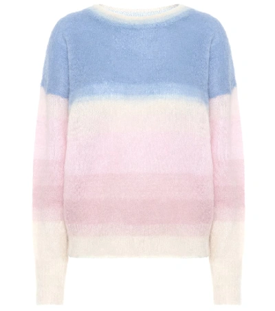 Shop Isabel Marant Étoile Drussell Mohair-blend Sweater In Multicoloured