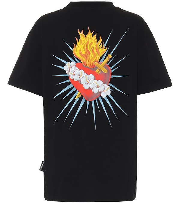 palm angels heart tee
