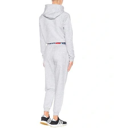 Shop Lndr Dander Cotton-blend Trackpants In Grey