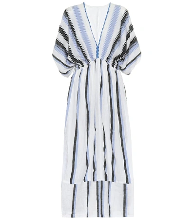 Shop Lemlem Aster Cotton Kaftan In White