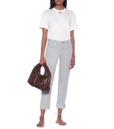 Shop Brunello Cucinelli High-rise Skinny Jeans In Blue