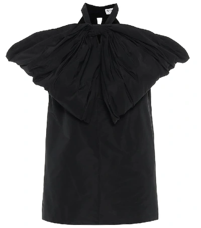 Shop Givenchy Cotton-blend Top In Black