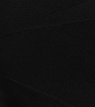 Shop Roland Mouret Rydal One-shoulder Knit Top In Black