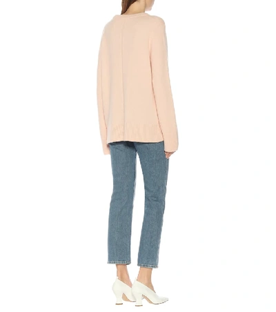 Shop The Row Sibina Wool And Cashmere Sweater In Pink