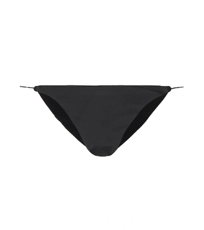 Shop Jade Swim Micro Bare Minimum Bikini Bottoms In Black