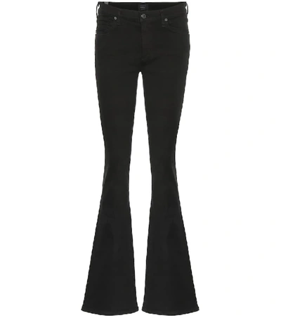 Shop Citizens Of Humanity Emannuelle Slim Bootcut Jeans In Black