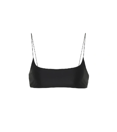 Shop Jade Swim Micro Muse Bikini Top In Black