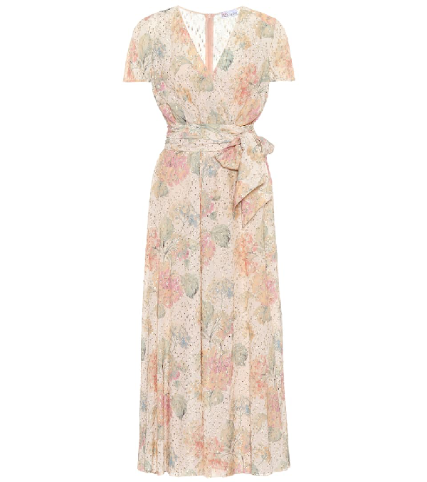 red valentino pink dress