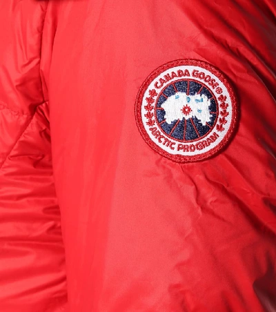 Shop Canada Goose Ellison Packable Down Jacket In Red