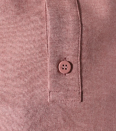 Shop Acne Studios Buttoned-back Shirt In Pink