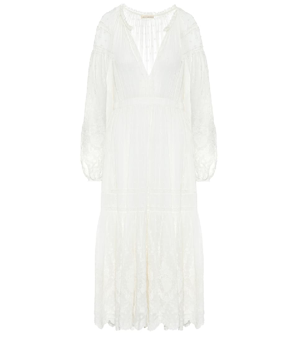 white ulla johnson dress