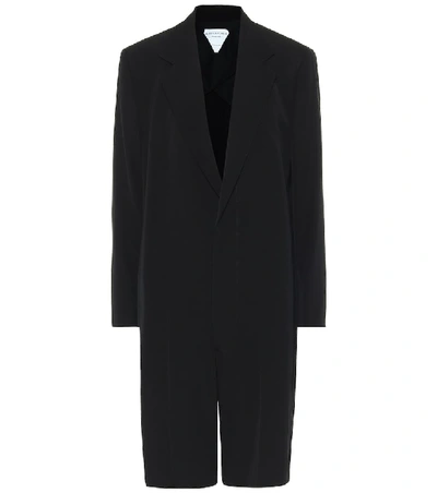 Shop Bottega Veneta Wool Jumpsuit In Black