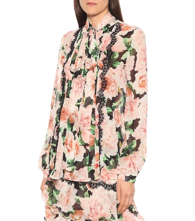 Shop Costarellos Lisaly Floral Blouse In Multicoloured