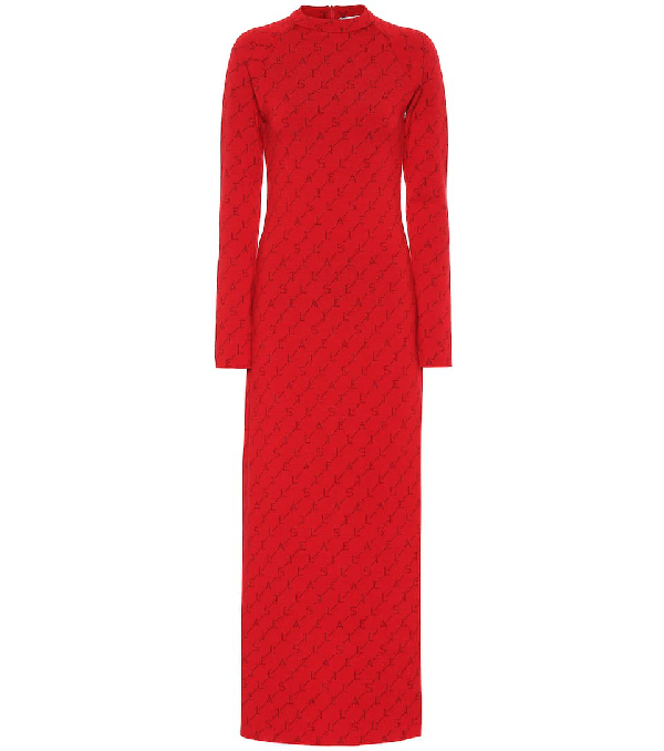 red stella mccartney dress