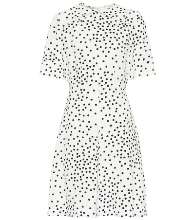 Shop Stella Mccartney Polka-dot Minidress In White