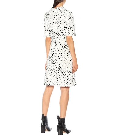 Shop Stella Mccartney Polka-dot Minidress In White