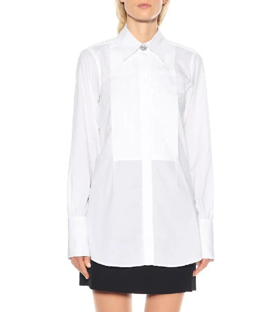 Shop Alexa Chung Cotton Shirt In White