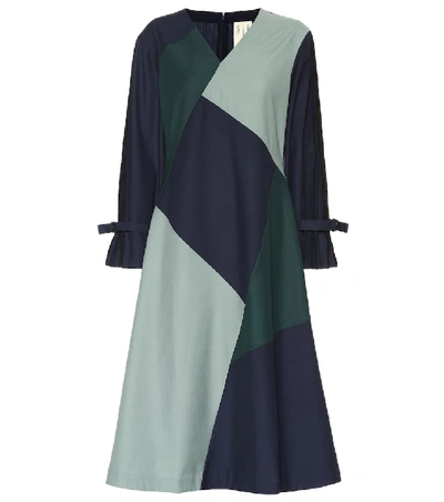 Shop Bodice Studio Wool-blend Midi Dress In Multicoloured