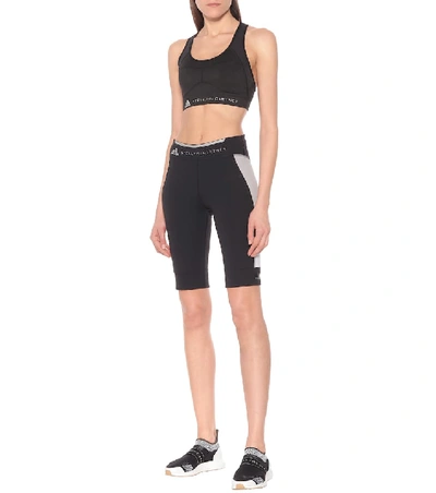 Shop Adidas By Stella Mccartney Versatile Training Sports Bra In Black