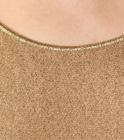 Oseree Oséree Lumière Swimsuit In Gold