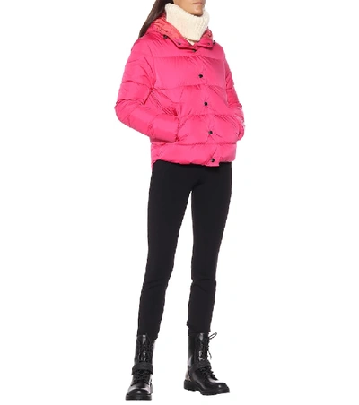 Shop Moncler Lena Down Jacket In Pink