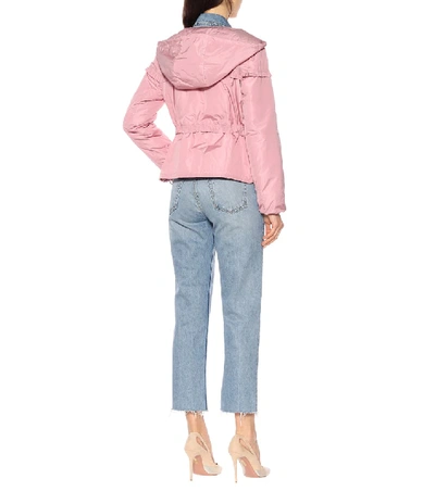 Shop Moncler Prague Down Jacket In Pink