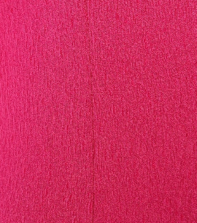 Shop Rebecca Vallance Natalia Jacquard Midi Dress In Pink