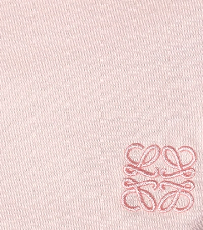 Shop Loewe Cotton T-shirt In Pink