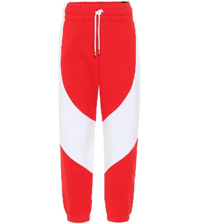 Shop Nike Jordan Paris Saint-germain Trackpants In Red