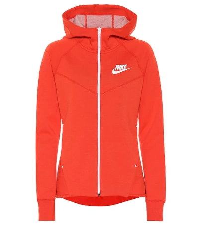 Shop Nike Sportswear Windrunner Hoodie In Red