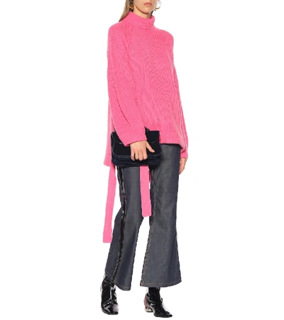 Shop Ellery Wallerian Wool-blend Sweater In Pink