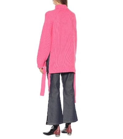 Shop Ellery Wallerian Wool-blend Sweater In Pink