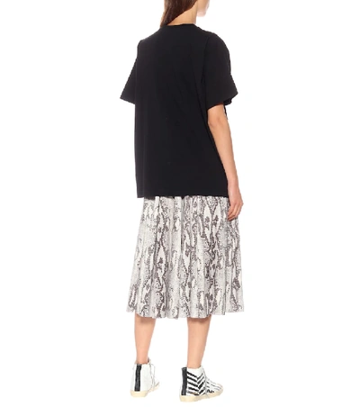 Marc Jacobs X Juergen Teller Black Cotton T-shirt In Black