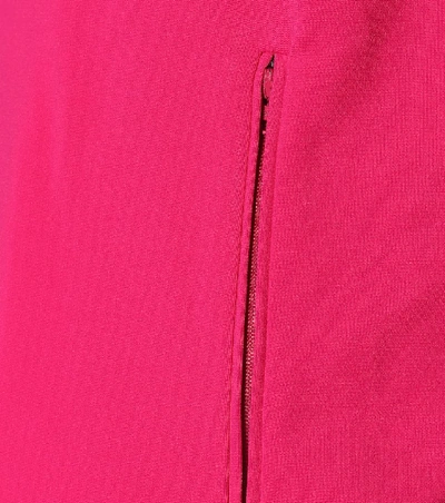 Shop Balenciaga Jersey Track Jacket In Pink