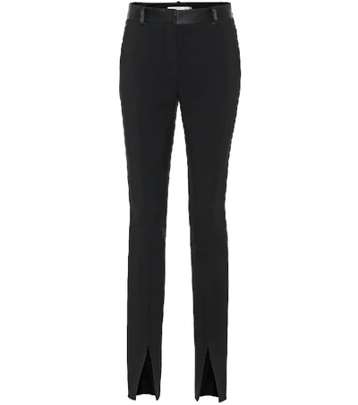 Shop Victoria Beckham High-rise Slim Pants In Black