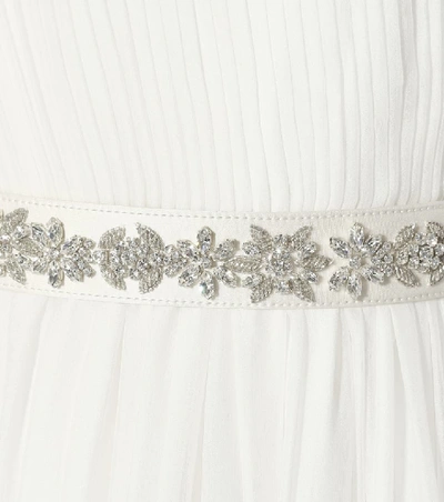 Shop Stella Mccartney Jade Silk Gown In White