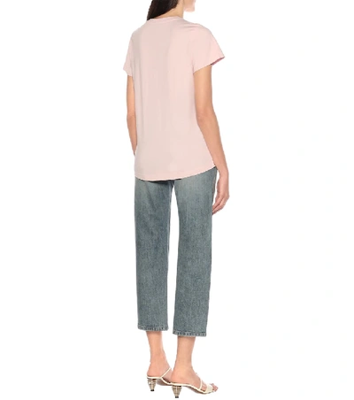 Shop Dorothee Schumacher All Time Favorites Cotton T-shirt In Pink